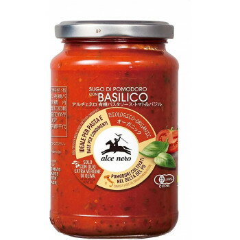 調味料関連 アルチェネロ　有機パスタソース　トマト＆バジル　350g　12個セット　C3-32 オススメ 送料無料