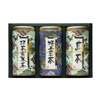 宇治森徳　日本の銘茶　ギフトセット(抹茶入玄米茶100g・特上煎茶100g・煎茶シルキーパック3g×13パック)　MY-30W 人気 商品 送料無料