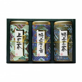 [商品名]宇治森徳　日本の銘茶　ギフトセット(上煎茶100g・特上雁ケ音100g・特上煎茶100g)　MY-40W代引き不可商品です。代金引換以外のお支払方法をお選びくださいませ。お祝いやお中元などにおすすめのギフトセットです。※時間指定不可。※お届け先の地域や、運送状況によっては、ご希望のお日にちに配達ができない場合もございますので、ご了承下さい。サイズ縦18×横28×高さ8.5cm個装サイズ：18×28×8.5cm重量個装重量：760g仕様賞味期間：製造日より365日セット内容上煎茶100g特上雁ケ音100g特上煎茶100g生産国日本※入荷状況により、発送日が遅れる場合がございます。fk094igrjs