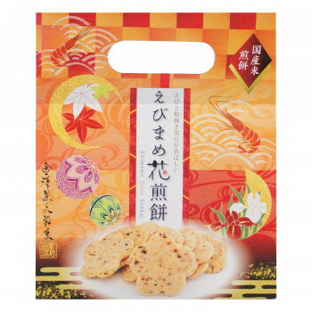 おやつ関連 金澤兼六製菓 ギフト えびまめ花煎餅手提げタイプ 6枚入 30セット PT-EH おすすめ 送料無料 美味しい