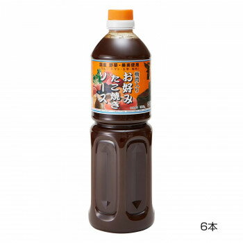 和泉食品　タカワお好みたこ焼きソース(濃厚)　甘口　1000ml(6本) 人気 商品 送料無料