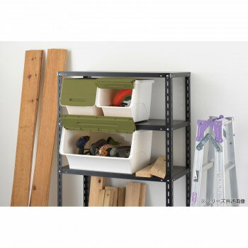 正面開閉のフタで取り出しやすい収納ケースです。積み重ねた状態でも簡単に物が取り出せます。フタが4段階で開閉し、開いた状態でカチッと止まるので中身が取り出しやすく便利です。キャスター付きで移動もラクラク!… [3]