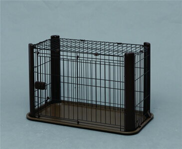 circle cage ペット用品 カラースリムケージ 1段 カラー：ブラウン