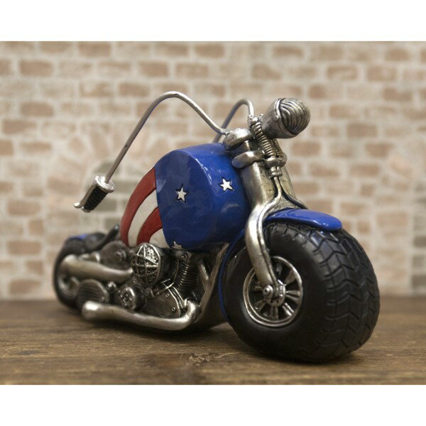玩具 おもちゃ 小さくてかわいいデザイン アンティーク調 マネーバンク USAバイク