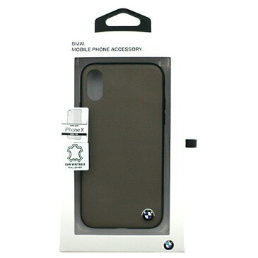 便利グッズ アイデア商品 BMW iPhoneX専用 本革ハードケース Genuine Leather - PC/TPU Hybrid Case - Mocca IPX BMHCPXGLSCTA 人気 お得な送料無料 おすすめ