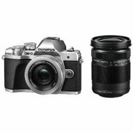 OM-D-EM10MK3WK-BK デジタル一眼カメラ 「OM-D E-M10 MarkIII」 ダブルズームキット シルバー OM-D-E-M10MK3-EZWZ