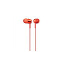 オーディオ関連 MDR-EX155-R ダイナミック密閉型カナルイヤホン レッド オススメ 送料無料(2)