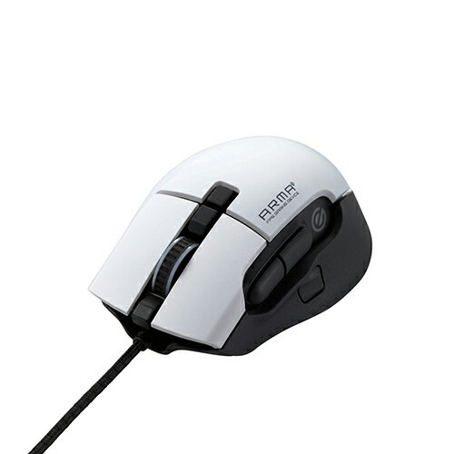 便利 グッズ アイディア 商品 ゲーミングマウス ARMA 光学式 16000dpi 8ボタン 有線 ホワイト M-ARMA50WH 1