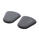 エルボーレスト/エルブ/扇形タイプ/チャコールブラック MOH-EL01BK 人気 商品 送料無料