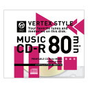 アイデア 便利 グッズ 50個セット VERTEX CD-R(Audio) 80分 1P インクジェ ...