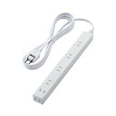 便利グッズ アイディア商品 広々タップ/雷ガード/6個口/3.0m/ホワイト T-NSLK-2630WH 人気 お得な送料無料 おすすめ