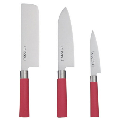 キッチンナイフ3点セット ピーチ 人気 商品 送料無料