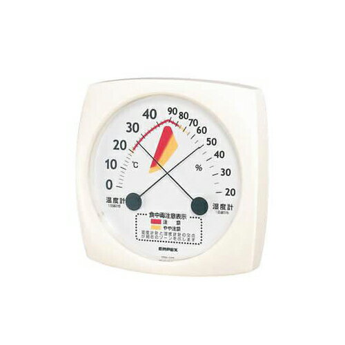 [商品名]かわいい 雑貨 おしゃれ 生活管理 温度・湿度計 食中毒注意計 TM-2511 ホワイト お得 な 送料無料 人気 おしゃれ代引き不可商品です。代金引換以外のお支払方法をお選びくださいませ。快適な暮らしをコントロール「生活管理温・湿度計」生活管理温・湿度計は健康で快適な暮らしの温度・湿度の目安をわかりやすくカタチにした商品です。生活管理温・湿度計はエンペックスだけのオリジナル。意匠登録済の商品です。●品番:TM-2511●サイズ:(約)H13xW13xD2.1cm●カラー:ホワイト●素材:(外枠材質)PS樹脂●重量:約140g●仕様:掛用、(機能)温度・湿度計●原産国:日本※入荷状況により、発送日が遅れる場合がございます。[商品ジャンル]エンペックス 家電 生活家電 その他家電用品 家電 生活家電 その他家電用品 医薬品・コンタクト・介護 身体測定器・医療計測器 体温計 家電 キッチン家電 その他キッチン家電電池4本おまけつき（商品とは関係ありません）[商品名]かわいい 雑貨 おしゃれ 生活管理 温度・湿度計 食中毒注意計 TM-2511 ホワイト お得 な 送料無料 人気 おしゃれ
