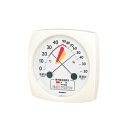 生活家電関連 生活管理 温度・湿度計 食中毒注意計 TM-2511 ホワイト オススメ 送料無料
