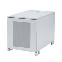 ラックマウント型HUB、ルーター、HDD、NAS等をコンパクトに収納 19インチマウント(EIA規格、ユニバーサルピッチ、13U)付です 前方に19インチマウントフレームを装備しています 奥行き900(外寸)で、奥行きのある機器 …