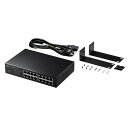 アイディア 便利 グッズ サンワサプライ Giga対応スイッチングハブ(16ポート)ループ検知機能つき LAN-GIGAH16L お得 な全国一律 送料無料(2)