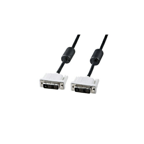 DVIディスプレイ用ケーブル デジタル・シングルリンク用 DVI(29pinまたは24pin)ポートを持つパソコンとDVI(29pinまたは24pin)ポートを持つディスプレイを接続するケーブルです DVIデジタル(シングルリンクモード)専…