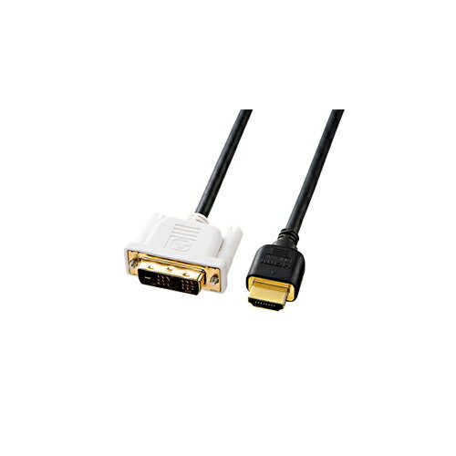 HDMI規格機器とDVIインターフェース機器を接続するケーブ