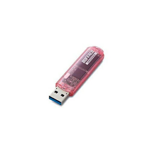BUFFALO バッファロー バッファローツールズ対応USB3.0用USBメモリースタンダードモデル 32GB ピンクモデル RUF3-C32GA-PK カラー豊富なスケルトンボディー 持ち運び時にも便利なスティックタイプのUSBメモリー …