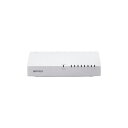 ネットワーク機器 10/100Mbps対応スイッチングHub プラスチック筐体/電源外付けモデル(8ポート) ブラック LSW4-TX-8EP/WHD オススメ(2)