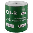 킢 G  ƖpCD-R 700MB 100GRpbN f[^p 2-52{ Chv^u lߑւpGRpbN CR80GP100_BULK D] 