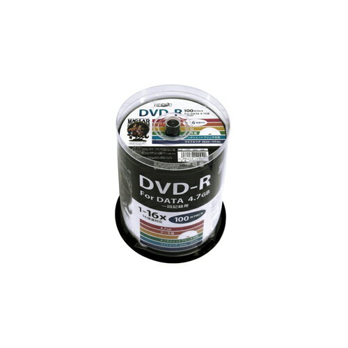 DVD-R 4.7GB 100Xsh 1`16{Ή Chv^u HDDR47JNP100 lC i 