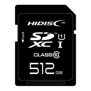 HIDISC 超高速SDXCカード 512GB UHS-I Class10 U3 V30対応 512GB SDXC Class10 UHS-1 規格:SDXC 容量:512GB スピードクラス:Class10 UHS-I 読み込み:90MB/s ファイルシステム:exFAT サイズ:32mm×24mm×2.1mm メー …