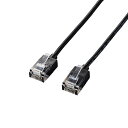 ケーブル関連 LANケーブル/CAT6A/スーパースリム/10m/ブラック LD-GPASS/BK10 オススメ 送料無料(2)