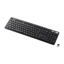アイデア 便利 グッズ 無線キーボード/薄型/メンブレン式/抗菌/フルサイズ/ブラック TK-FDM110TKBK お得 な全国一律 送料無料(2)