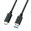 USB 3.2/3.1/3.0搭載(USBAコネクタメス)のパソコンと、USB Type-Cポートを持つ周辺機器や、端末(タブレット・スマホなど)とを接続するときに使用するケーブルです。USB 3.2 Gen2(USB 3.1 Gen2)対応 USB 3.2 Gen 2 の「SuperSpeed+USB(転送速度 10Gbps)」に対応した高品質ケーブルです。※転送速度は使用されるパソコン、周辺機器の規格に準じます。両面させるUSBType-C(タイプC)コネクタ採用コネクタの表・裏を気にせず使える　USBタイプCコネクタを採用しています。USB IF(USB Implementeers Forum)で認証された製品です。三重シールドケーブル データ信号用の導体は、ノイズの干渉を防ぐ3重シールド構造になっています。 金メッキピン錆にも強く、経年変化による信号劣化の心配が少ない金メッキ処理を施したピン(コンタクト)を使用しています。モールドコネクタ 内部を樹脂モールドで固め、さらに全面シールド処理を施していますので、外部干渉を防ぎノイズ対策も万全。耐振動・耐衝撃性にも優れています。●ケーブル長:約0.5m●ケーブル径:約4.5mm●カラー:ブラック●コネクタ形状:USB Type-Cコネクタオス-USB Aコネクタオス(USB 3.2(3.1/3.0)規格準拠)●線材規格(UL):UL2725●規格:USB 3.2(USB 3.1)Gen2[商品ジャンル]パソコン : パソコン周辺機器 : ケーブル※入荷状況により、発送日が遅れる場合がございます。