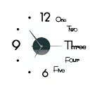 時計関連 MEDIK 壁時計 DIY　直径40　ブラック MCH-A056-BK オススメ 送料無料
