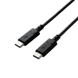 エレコム USB2.0ケーブル/C-Cタイプ/認証品/PD対応/3A出力/3.0m/ブラック U2C-CC30NBK2 人気 商品 送料無料