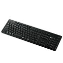 可愛い 雑貨 おしゃれ Bluetooth静音フルキーボード TK-FBM118SKBK(2)