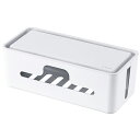 かわいい 雑貨 おしゃれ スタンド付きケーブルボックス 小 EKC-BOX003WH お得 な 送料無料 人気(3)