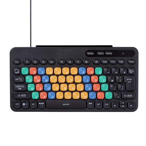 便利グッズ アイディア商品 はじめてのキーボード KEY PALETTO(有線) TK-FS10UMKBK 人気 お得な送料無料 おすすめ 2
