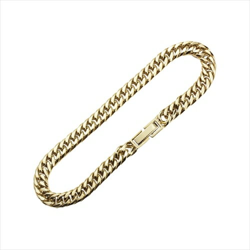雑貨品 関連 CrazyAngel 喜平ブレスレット 6面ダブル ブレスレット 18cm ステンレス メンズ ゴールド 金 チェーン ダブル クレイジーエンジェル 金属アレルギー 対応 ギフト 0020ca-983 オススメ 送料無料