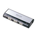 ハブ 関連 【5個セット】 サンワサプライ USB2.0ハブ USB-HUB226GSVNX5 オススメ 送料無料(2)