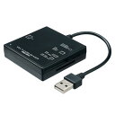 便利グッズ アイデア商品 【5個セット】 サンワサプライ USB2.0 カードリーダー ブラック A ...