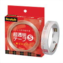 [商品名]【10個セット】 3M Scotch スコッチ 超透明テープS 紙箱入 18mm幅 3M-BH-18NX10代引き不可商品です。代金引換以外のお支払方法をお選びくださいませ。スコッチ 超透明テープS 紙箱入 18mm幅●特殊ゴム系粘着剤の採用で、粘着力をアップした超透明テープなので、しっかり貼れてはがれにくい。●当社「スコッチ(R)　メンディングテープ」との比較で約1.5倍の粘着力を実現。フイルム素材にもしっかり貼れる●長時間経っても黄ばみにくく、湿気に強いのでキレイが長続きする。郵便物の封かんにも。●基材:特殊ポリプロピレンフィルム、粘着剤:特殊ゴム系粘着剤生産国…日本1個当たりのパッケージサイズ…107×140×21mm1個当たりのパッケージ重量…52g※入荷状況により、発送日が遅れる場合がございます。電池2本おまけつき（商品とは関係ありません）