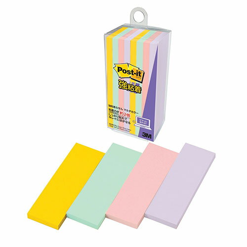 アイデア 便利 グッズ 【10個セット】 3M Post-it ポストイット 強粘着ふせん マルチカラー5 3M-500SS-MC-5X10 お得 な全国一律 送料無料