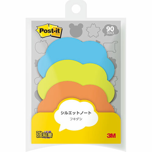 [商品名]【10個セット】 3M Post-it ポストイット シルエットノート 強粘着 フキダシ 3M-SSS-FKRX10代引き不可商品です。代金引換以外のお支払方法をお選びくださいませ。ポストイット シルエットノート 強粘着 フキダシオフィスの定番、ポスト・イット(R)　強粘着ふせん/粘着メモ。粘着力が約2倍の強粘着タイプです。(当社通常粘着製品比)パソコンや電話、キャビネットなどの樹脂面や垂直面など、今まではがれやすかった場所にもしっかり貼れます。また、繰り返しはったりはがしたりできます。水分散性粘着剤を使用しています。生産国…米国1個当たりのパッケージサイズ…130×20×90mm1個当たりのパッケージ重量…40g※入荷状況により、発送日が遅れる場合がございます。