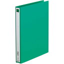 【10個セット】 KING JIM キングジム リングファイル エコノミーA4S 緑 KJ-612-GRX10 人気 商品 送料無料