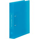 アイデア 便利 グッズ 【10個セット】 KING JIM キングジム シンプリーズ Dリングファイル 透明 アオ KJ-652TSP-BLX10 お得 な全国...
