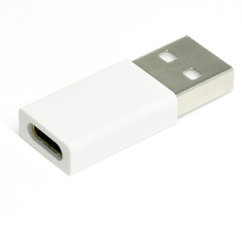 TypeC→USB2.0(A)オス変換コネクター　ホワイト USB TypeCコネクターをUSB(A)コネクターに変換可能　データ通信対応 ●サイズ: 3.3(H)x1.3(W)x0.6(D)cm ●重量: 3g ●保証期間:初期不良1週間 ●生産国:中国 ●パッケ…