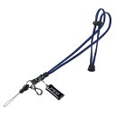 カメラ周辺機器 関連 【5個セット】 サンワサプライ ネックストラップ(丸紐、ブルー) DG-ST8BLX5 オススメ 送料無料