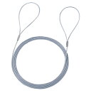 【10個セット】 サンワサプライ eセキュリティ(ワイヤー、1.5m・1.6mm) SLE-3W-15X10 人気 商品 送料無料