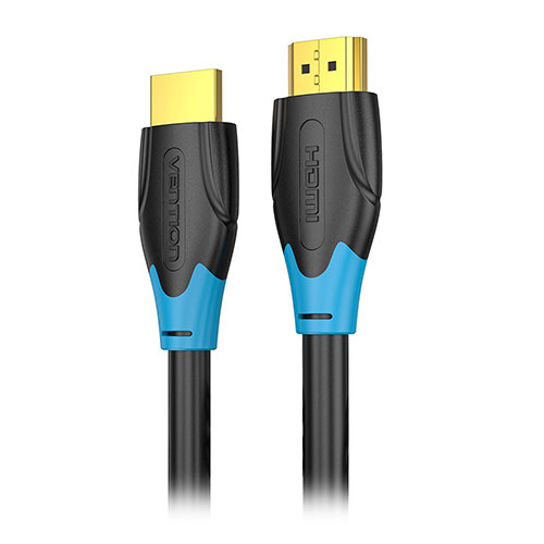 アイデア 便利 グッズ 【5個セット】 VENTION HDMI 1.4ケーブル 5m Black 4K対応 AA-0065X5 お得 な全国一律 送料無料