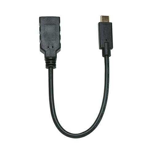 アイデア 便利 グッズ ミヨシ USB Type-C 3.1 Gen2対応ホストケーブル 0.15m ブラック SAD-CH03/BK お得 な全国一律 送料無料 3