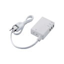 OAタップ 関連 エレコム USBタップ/USBメス×3/AC×1/ケーブル60cm/3.1A/ホワイト MOT-U06-2134WH オススメ 送料無料(2)