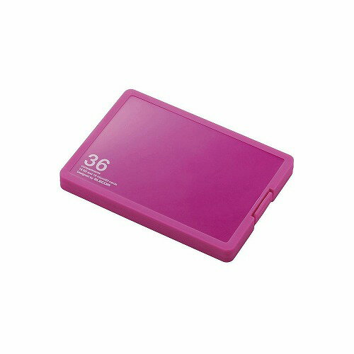アイデア 便利 グッズ SD/microSDカードケース(プラスチックタイプ)　CMC-SDCPP36PN お得 な全国一律 送料無料